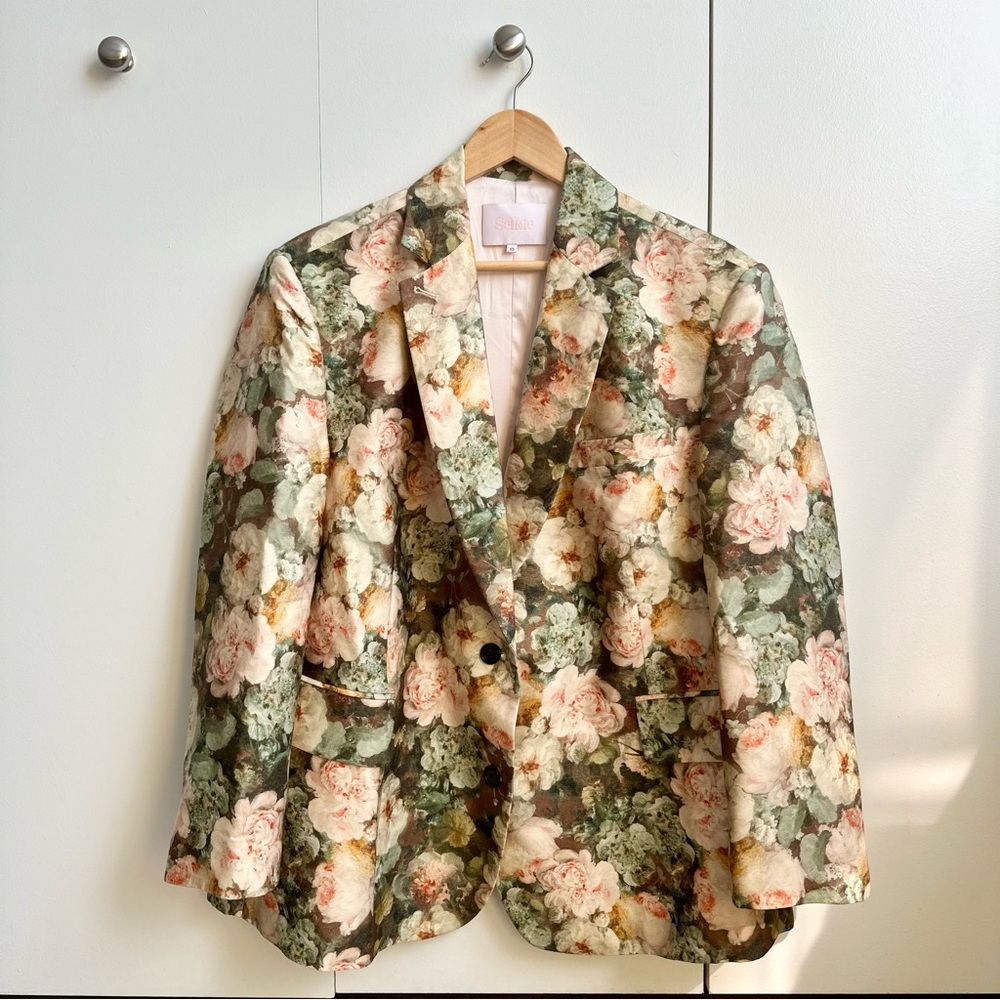Selkie The Romeo Blazer in Cottage Cravings NWOT
